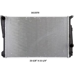Radiador Automotriz BMW X3 Xdrive28d, XDRIVE28I, XDRIVE35I T/A T/M 11-16 32mm Tubo Soldado