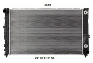 Radiador Automotriz Audi Volkswagen A6 A4, Passat T/A 96-04 32mm Tubo Soldado