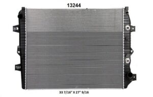 Radiador Automotriz GM Silverado 2500HD 3500hd, Sierra 2500hd,3500hd T/A 11-15 48mm Tubo Soldado