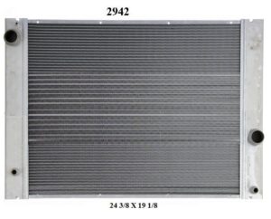 Radiador Automotriz BMW 525 I 525 XI, 550, 550 I, 650 CI, 650I T/M 06-11 32mm Tubo Soldado