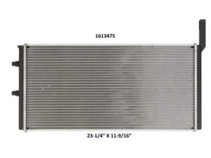 Radiador Automotriz BMW  550i BASE Luxury, M Sport, Journey T/A T/M 11-16 26mm Tubo Soldado