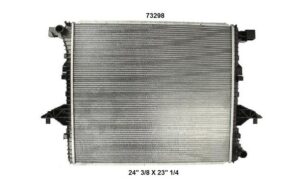 Radiador Automotriz Volkswagen Amarok T/M 10-14 26mm Tubo Soldado