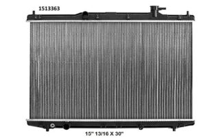 Radiador Automotriz Honda Acura Accord TLX T/A T/M 03-16 16mm Tubo Soldado