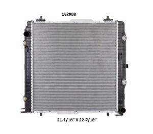 Radiador Automotriz Mercedes Benz  G 500 G55 AMG T/A 02-11 32mm Tubo Soldado