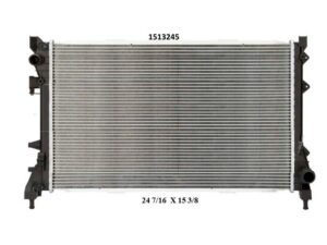 Radiador Automotriz Fiat 500 Abarth Cabrio, Gucci T/M 09-15 18mm Tubo Soldado