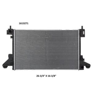 Radiador Automotriz Cadillac ELR BASE T/A T/M 11-15 16mm Tubo Soldado