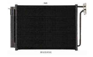 CONDENSADOR DE AIRE BW X5 00-06 L6/V8 3.0/4.8 LTS