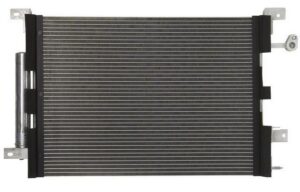CONDENSADOR DE AIRE FD MUSTANG 10-14 V6/V8 3.7, 4.0, 4.6, 5.0, 5.4 LTS 23X15 5/8X16 MM ALUM SOLD