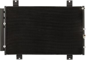 CONDENSADOR DE AIRE TY HIGHLANDER 08-10 L4 2.7/V6 3.5 LTS AUT/STD C/SECADOR 28 3/7X17X16MM ALUM SOLD