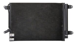 CONDENSADOR DE AIRE VW JETTA 11-16/BEETLE 12-15 L4 1.4, 1.8, 2.0/L5 2.5 LTS AUT/STD C/SECADOR 22X15 2/7X16MM ALUM SOLD