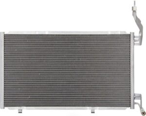 CONDENSADOR DE AIRE FD FIESTA 08-12 L4 1.6 LTS TURBO DIESEL S/SECADOR 20 1/2X13 4/5X16MM ALUM SOLD IMP