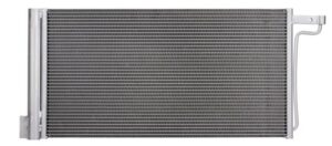 CONDENSADOR DE AIRE FD FOCUS 12-14 L4 2.0 LTS AUT/STD C/SECADOR 27 1/2X14 7/8X16MM ALUM SOLD