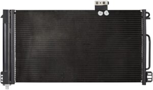 CONDENSADOR DE AIRE MC CLASE C230 01-05 V6 3.0, 3.2/V8 5.0, 5.4 LTS AUT/STD C/SECADOR 26 1/7X14 1/2X16MM ALUM SOLD