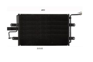 CONDENSADOR DE AIRE VW JETTA 99-07/GOLF 99-05 L4 1.8, 1.9, 2.0 LTS S/SECADOR 22 5/7X14 1/5X16MM ALUM SOLD IMP