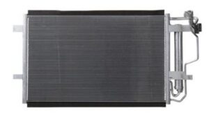 CONDENSADOR DE AIRE MZ 3 09-13 L4 2.0, 2.3, 2.5 LTS AUT/STD C/SECADOR 23 5/7X14 1/2X16MM ALUM SOLD