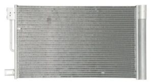 CONDENSADOR DE AIRE CV TORNADO 11-21 L4 1.8 LTS C/SECADOR 21 1/2X14 1/8X16MM ALUM SOLD NAC