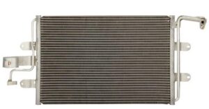 CONDENSADOR DE AIRE VW BEETLE 98-06 L4 1.8, 1.9 LTS S/SECADOR 22 1/3X13 2/5X16MM ALUM SOLD IMP
