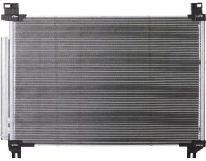 CONDENSADOR DE AIRE TY HIGHLANDER 14-19 L4 2.7 LTS/V6 3.5 LTS AUT/STD C/SECADOR 28 4/7X19X16MM ALUM SOLD