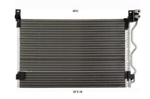 CONDENSADOR DE AIRE FD GRAND MARQUIS 03-05 V8 4.6 LTS S/SECADOR 27 1/8X18 1/9X18MM ALUM SOLD NAC