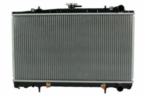 Radiador Automotriz Nissan 240 SX T/A 89-94 16mm Tubo Soldado