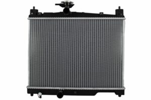Radiador Automotriz Toyota Yaris c/gollete T/M 98-04 16mm Tubo Soldado