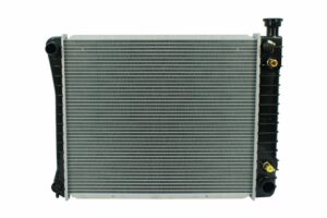 Radiador Automotriz GM C1500 Cheyenne Silverado, Sierra T/A 88-93 32mm Tubo Soldado