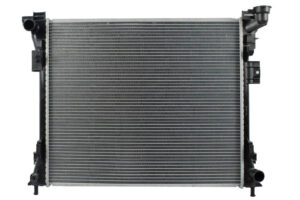 Radiador Automotriz Chrysler Dodge, RAM Town & Contry Voyager, Grand Caravan, Routan T/A T/M 08-16 32mm Tubo Soldado