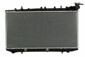 Radiador Automotriz Nissan  NX Tsuru GS,GSI,GSII,Austreo, Sentra,GXE, Tsubame T/A 91-15 16mm Tubo Soldado