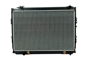 Radiador Automotriz Toyota T100 DX, DLX T/A 93-97 32mm Tubo Soldado