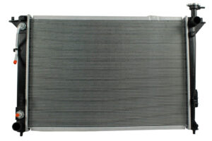 Radiador Automotriz Hyundai Kia Santa Fe Soreto T/A 10-15 16mm Tubo Soldado