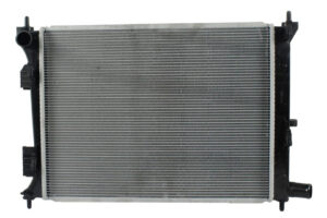 Radiador Automotriz Dodge Hyundai, Kia Attitud GL, GLS, Accent L, SE, GL, GS, GLS, Rio T/M 12-16 16mm Tubo Soldado