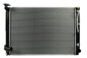 Radiador Automotriz Toyota Sienna Lex Rx 350 T/A 07-10 22mm Tubo Soldado