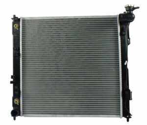 Radiador Automotriz Kia Hyundai Optima EX Sonata T/A 11-15 16mm Tubo Soldado
