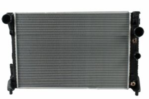 Radiador Automotriz Mercedes Benz C300 4 Matic Luxury, Sport, Elegance, Luxury Sport, E350, glk350 T/A 08-12 26mm Tubo Soldado