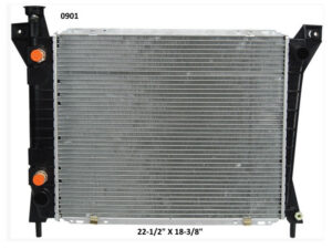 Radiador Automotriz Ford Aerostar Eddie bauer, XL, XL PLUS, XLSPORT, XLT, XLTPLUS T/A 86-97 56mm Tubo Soldado