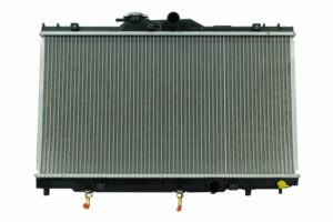 Radiador Automotriz GM Toyota Prizm LSI,CE,LE,Corolla S, VE T/A 98-02 16mm Tubo Soldado