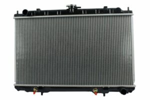 Radiador Automotriz Nissan Infiniti Maxima 130, 135 T/A 00-03 16mm Tubo Soldado