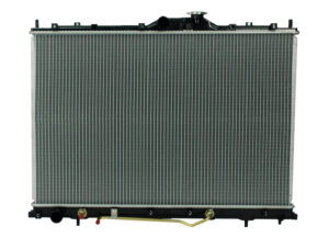 Radiador Automotriz Mitsubishi Endeavor, Limited, LS, SE, XLS T/A 04-11 16mm Tubo Soldado