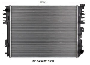 Radiador Automotriz Chrysler Dodge RAM Ram pickup 1500 T/A T/M 10-16 26mm Tubo Soldado