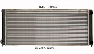 Radiador Automotriz Volkswagen Passat Base, GL, CL, GlX T/M 90-94 32mm Tubo Soldado