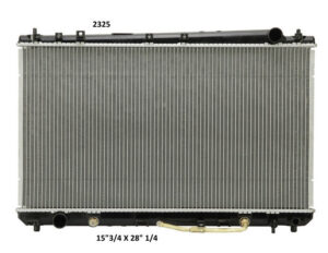 Radiador Automotriz Toyota Avalon XL,XLS T/A 00-04 26mm Tubo Soldado