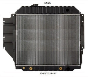 Radiador Automotriz Ford E-150 E-250 E-350 Econoline Club Wagon T/A 92-96 36mm Tubo Soldado