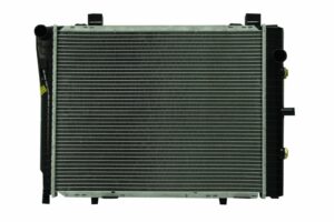 Radiador Automotriz Mercedes Benz C230 C300 Kompressor T/A 97-99 32mm Tubo Soldado