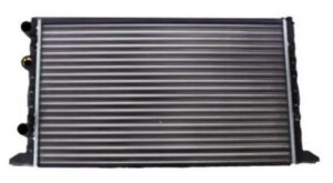 Radiador Automotriz Derby Jetta Golf Cabriolet Cabrio VR6 T/M 92-02 34mm Aluminio Mecanico