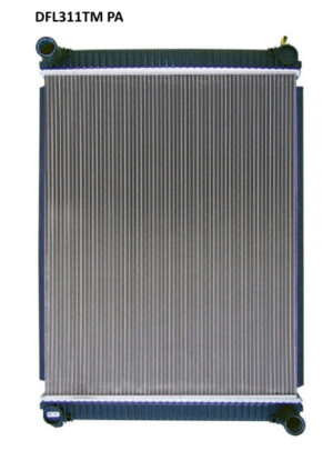 Radiador Tracto CamiÃ³n Freightliner Columbia Business Class M2 Century 03-07 PlÃ¡stico/Aluminio T/M 24 3/8 in x 31 5/8 in