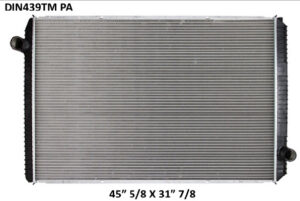 Radiador Tracto CamiÃ³n International 7300 7400 7500 Workstar 7600 7700 08-10 PlÃ¡stico/Aluminio TM 31 7/8 in x 45 5/8 in