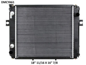 Radiador Montacargas Yale Hyster H177 18 3/4 x 16 1/2 x 48mm Enfriador Izquierdo