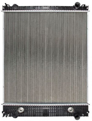 Radiador Tracto CamiÃ³n Freightliner FL Bussiness Class M2 106 112 08-18  Plastico Aluminio TA (Tomas Lineales) 30 5/8 in x 34 in