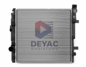 Radiador Tracto CamiÃ³n Mercedes Benz Vario 96-06 PlÃ¡stico/Aluminio T/M 22 in x 22 4/9 in