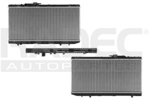 Radiador Toyota Tercel Paseo 91â€‘94 T/M Panal Soldado